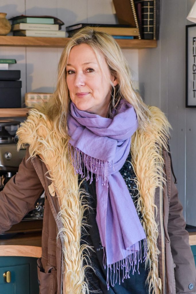 Interior Designer Marina from Blackdown Shepherd Huts